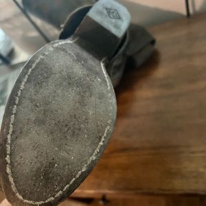 Donald Pliner camoleather boots.